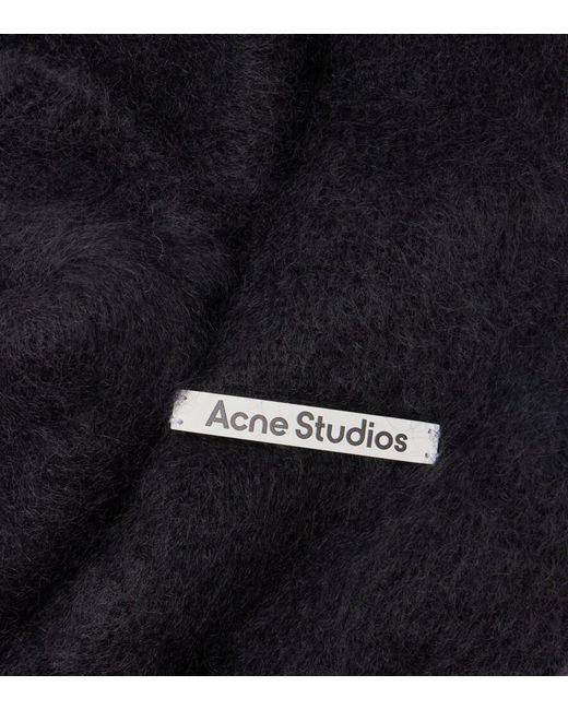 Sciarpa Kooder di Acne in Black