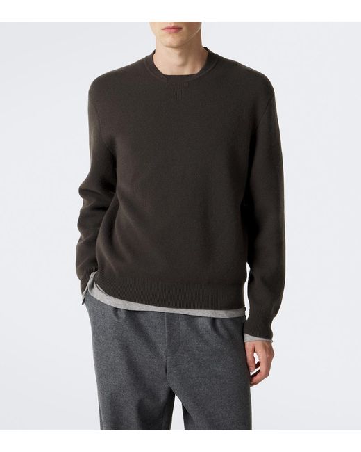 Lisa Yang Gray Edmond Cashmere Sweater for men