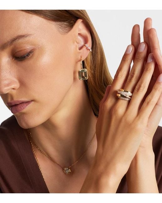 SHAY White Orbit 18Kt Ring With Diamonds