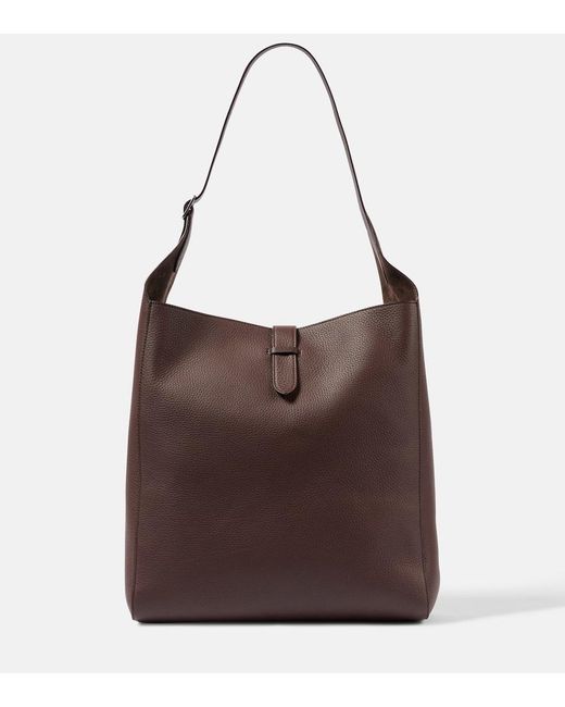 大人気【The Row】Blake leather  ショルダーバッグ Blake leather shoulder bag in black - The Row | Mytheresa
