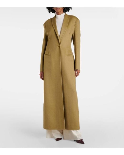 Manteau Zahra En Laine Et Cachemire Melanges TOVE en coloris Natural