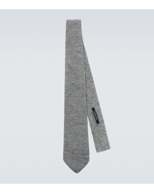 Cravatta di Thom Sweeney in Gray da Uomo