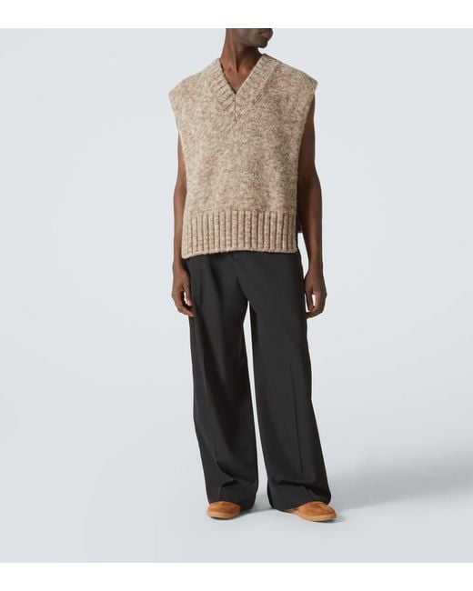 Maison Margiela Sneakers Replica Aus Leder Mit Veloursleder in Brown für Herren