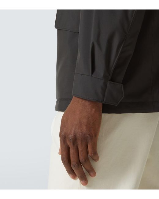 Loro Piana Black Field Jacket for men