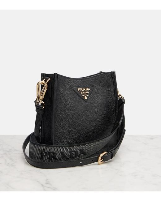 Borsa A Spalla Mini di Prada in Black