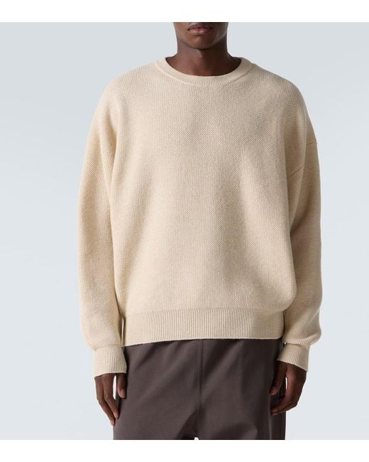 Fear Of God Natural Virgin Wool Sweater for men