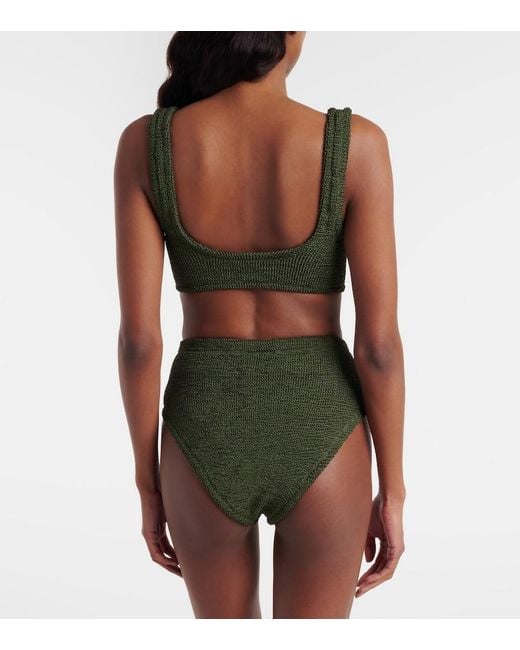 Hunza G Green Nadine Bikini