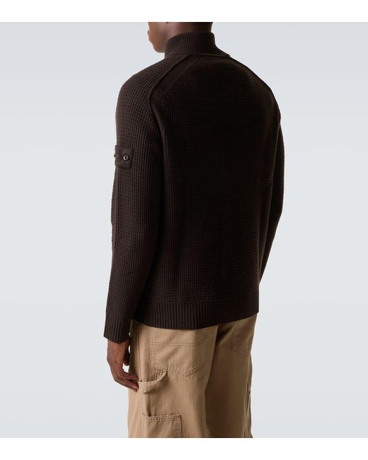 Veste Ghost En Laine Vierge Stone Island pour homme en coloris Black