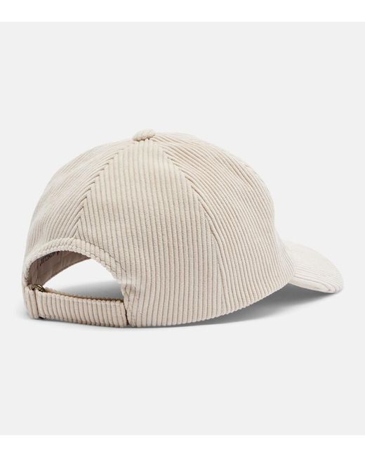 Cappello Da Baseball di Moncler in Natural