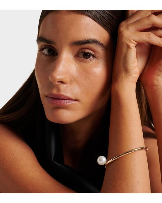 Sophie Bille Brahe White Armreif La Beaute Perle Aus 14Kt Gelbgold Mit Suesswasserperle