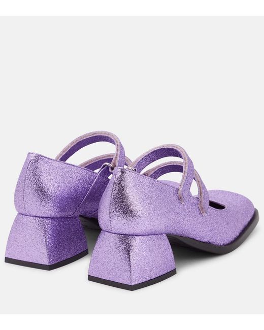 NODALETO Purple Bulla Bacara Pumps