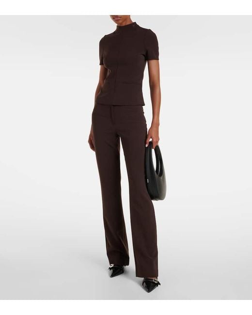 Top di Courreges in Brown