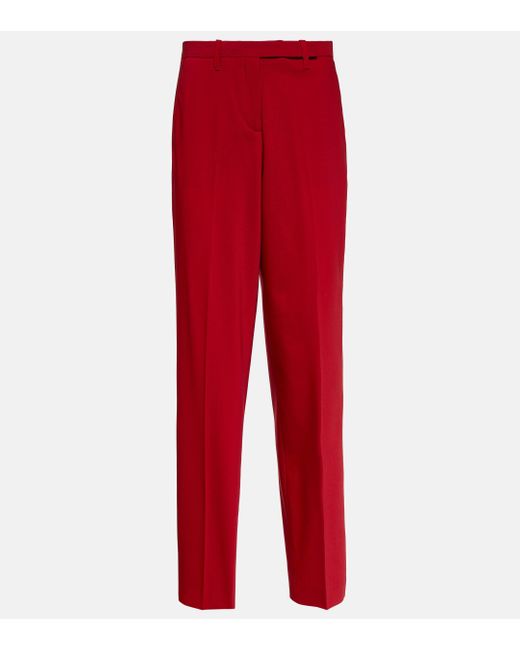 Pantalon slim Modern Sophistication Dorothee Schumacher en coloris Red