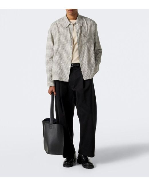 Camicia di Studio Nicholson in Gray da Uomo