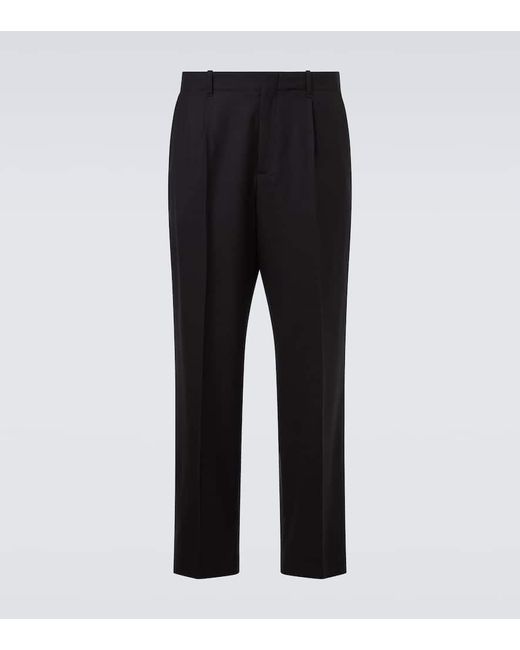 Our Legacy Black Borrowed Wool Chinos for men