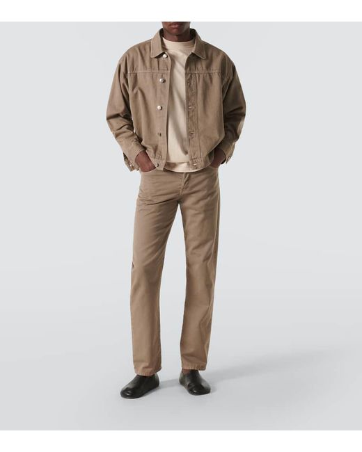 Jean Droit Carlisle A Taille Mi-Haute The Row pour homme en coloris Natural