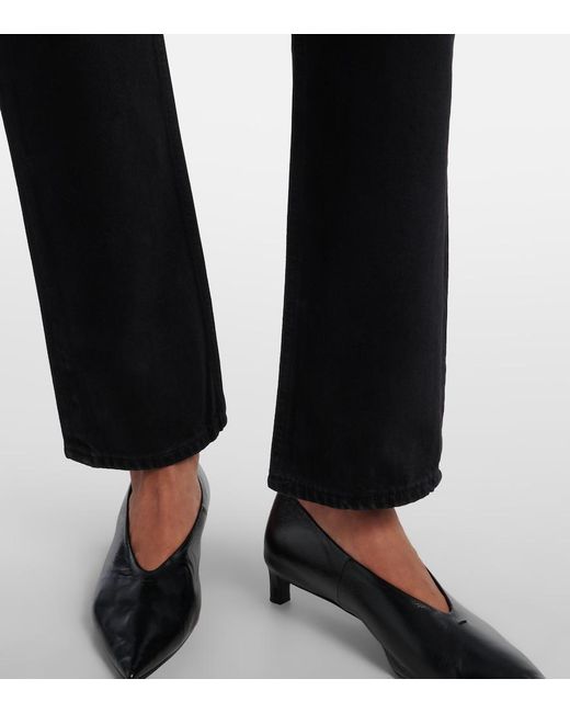 Citizens of Humanity Blue Blaine High-Rise Straight Jeans