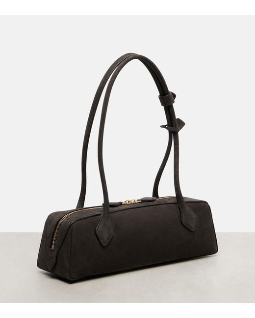 Alaïa Black Le Teckel Medium Leather Shoulder Bag
