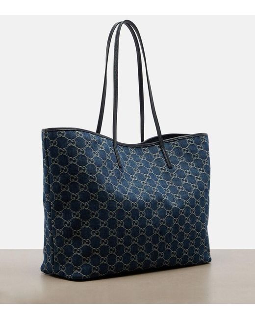 Shopper Essence Large di Gucci in Blue