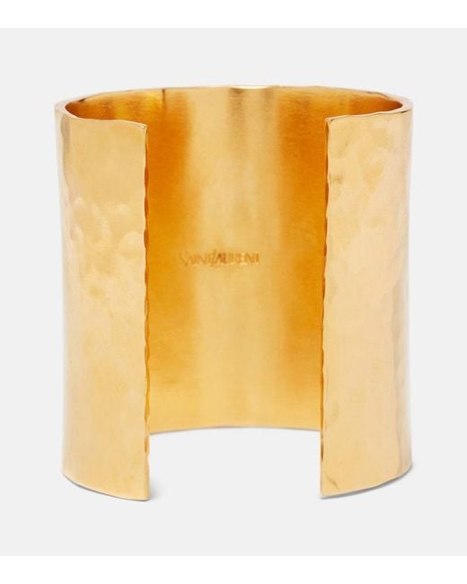 Pulsera Cassandre Saint Laurent de color Metallic