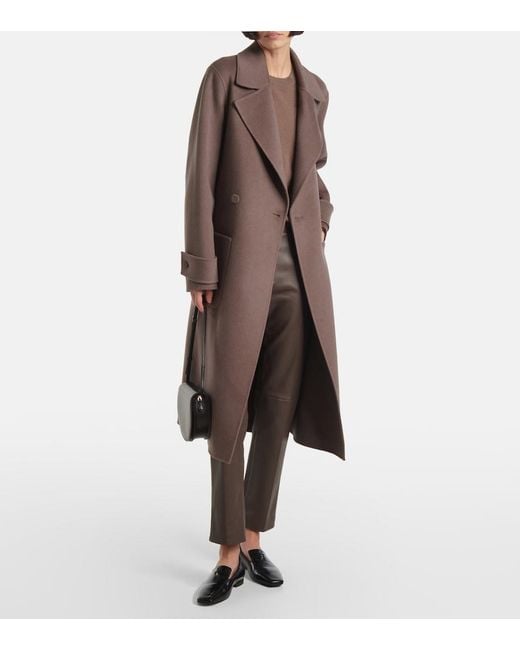 Joseph Gray Coleman Leather Slim Pants