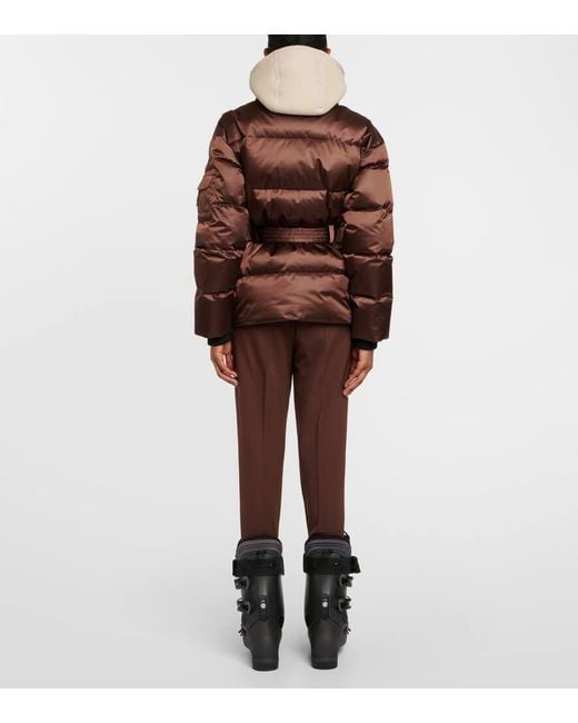 Bogner Brown Adele Down Ski Jacket