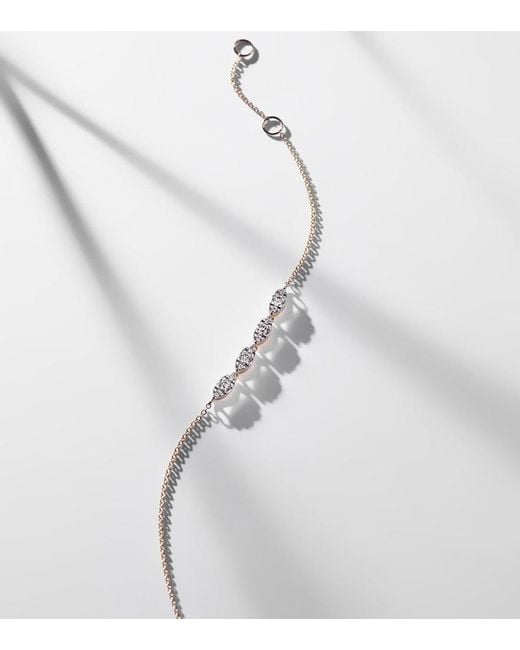 STONE AND STRAND Metallic Muse 10Kt Bracelet With Diamonds