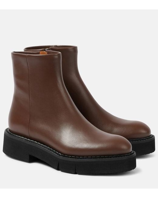 Botas Chelsea Clover De Piel Robert Clergerie de color Brown