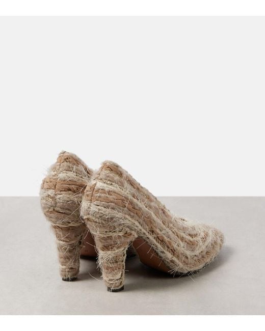 The Row Natural Prudence Knitted Pumps