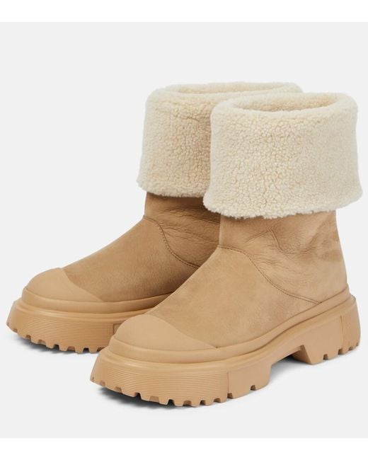 Hogan Natural Winter Boots