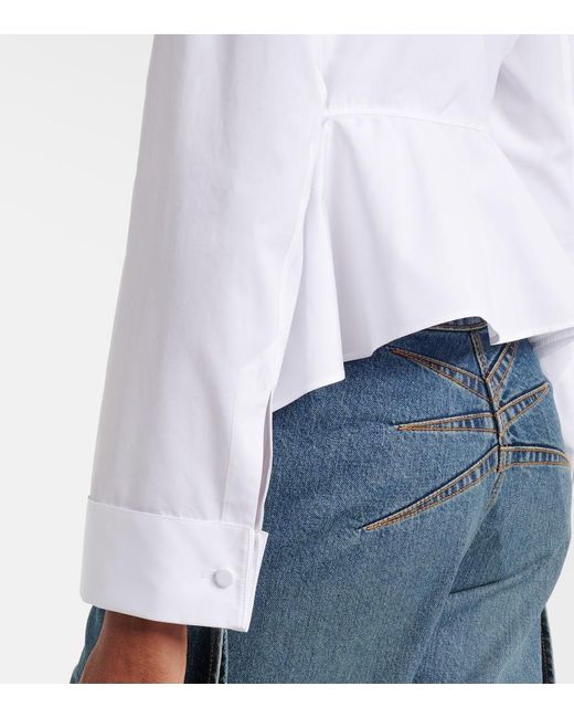 Alaïa White Cotton Shirt