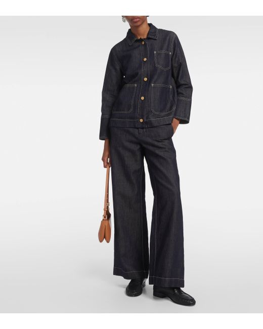 Max Mara Black Ella Cotton And Linen Jacket