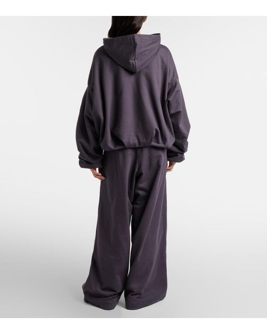 Dries Van Noten Gray Hannett Cotton Hoodie