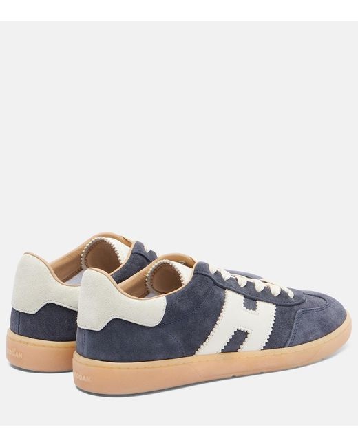 Hogan Blue Cool Suede Sneakers
