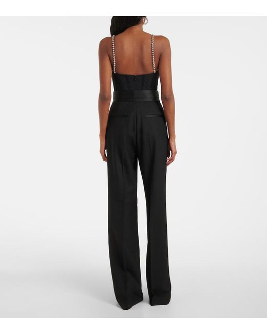 Rebecca Vallance Black Eclipse Bodysuit