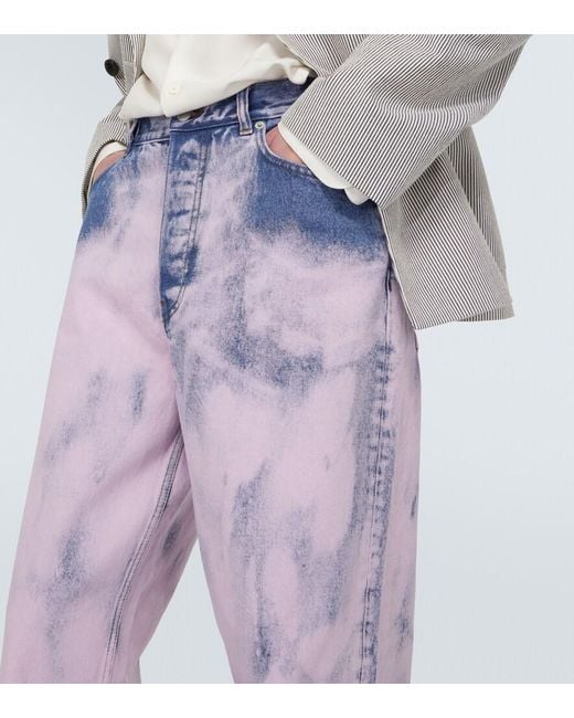 Dries Van Noten Blue Straight Jeans for men