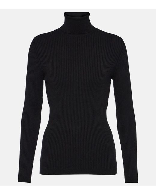 Fusalp Black Ancelle Turtleneck Sweater