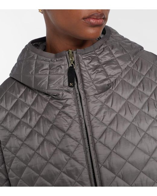 Max Mara Brown The Cube Leo Quilted Jacket