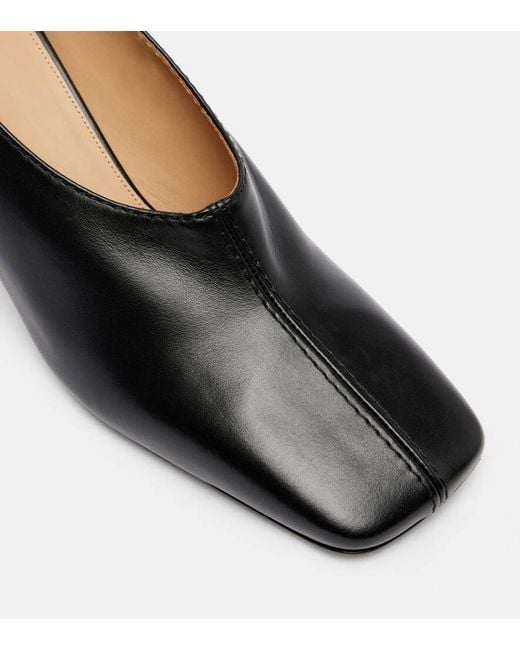 J.W. Anderson Black Chain 95 Leather Pumps