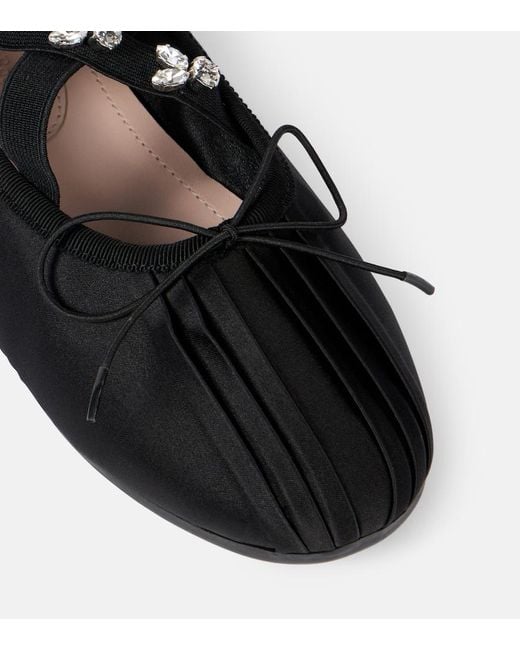 Ballerine di Simone Rocha in Black
