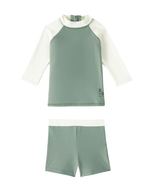 Costume Intero Color-Block Aldwin di Bonpoint in Green