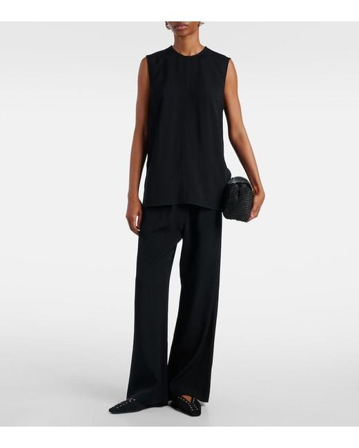 Totême  Black Striped Top