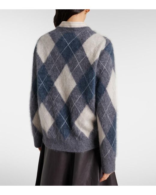 Pullover Margy di Lisa Yang in Blue
