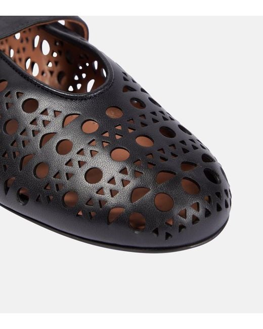 Alaïa Black FLACHE SCHUHE
