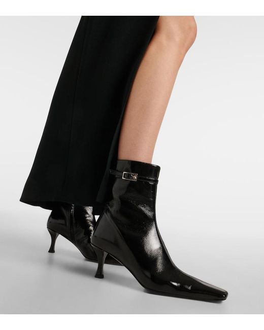 Proenza Schouler Black 60 Leather Ankle Boots