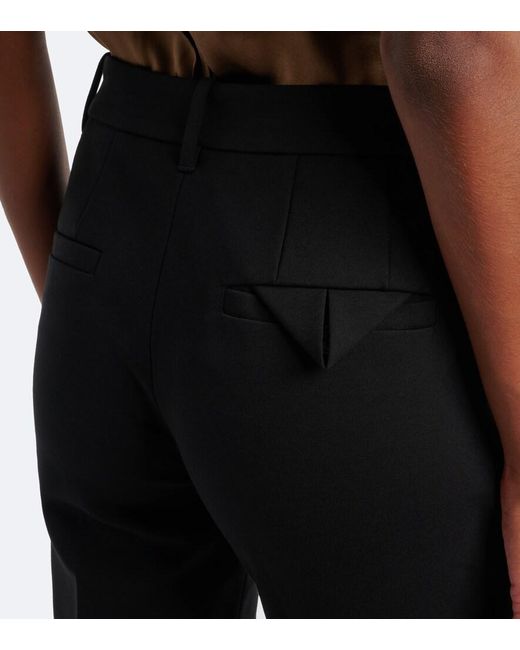 Dorothee Schumacher Black Emotional Essence Jersey Flared Pants