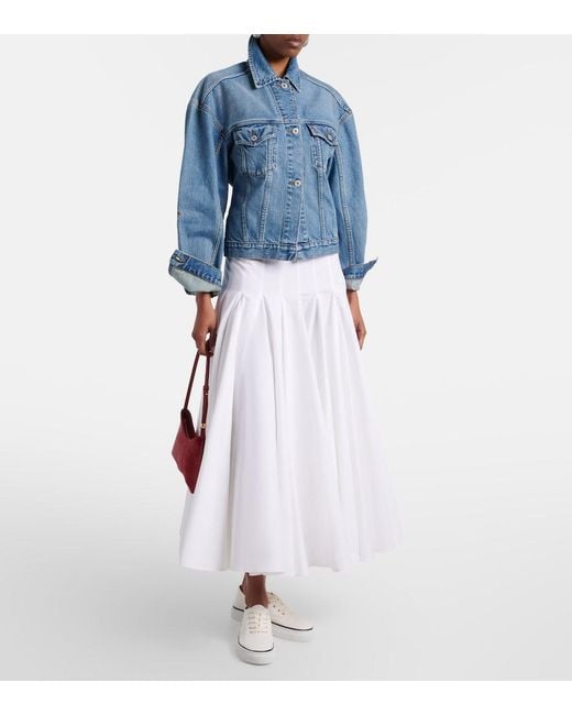Jacquemus White Fefe Canvas Sneakers