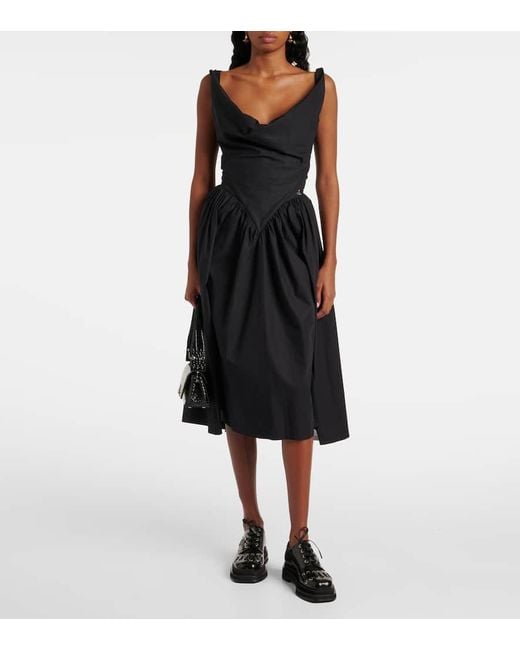 Abito Midi Sunday di Vivienne Westwood in Black