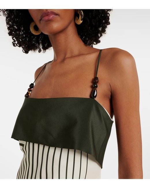 Sir Green Maxikleid Leilana Aus Seide