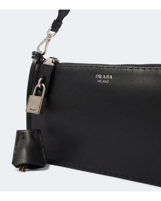Prada Etui Aus Leder in Black für Herren